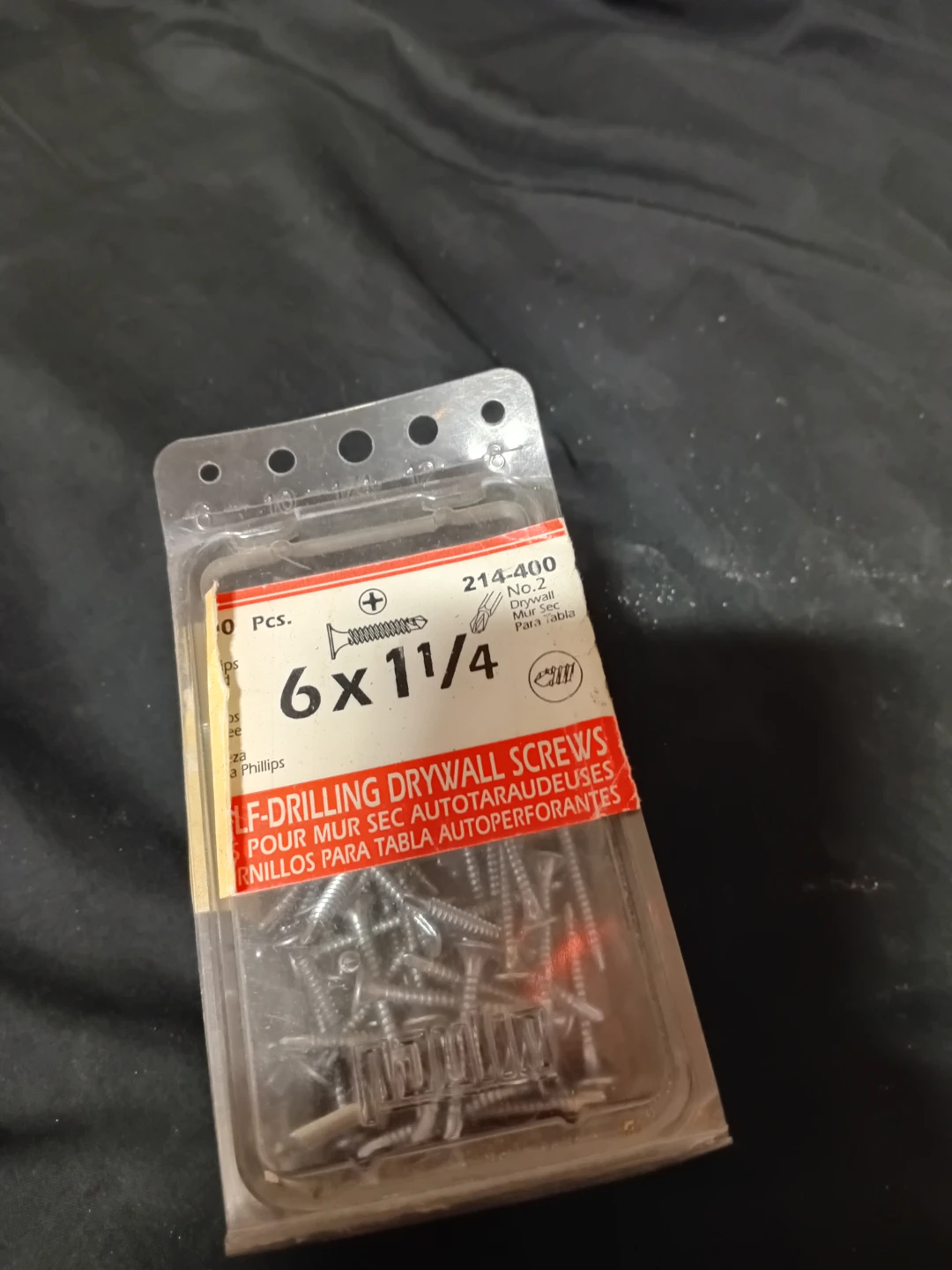 6x1 1/4" Drywall Screws (Approx. 50 pcs)