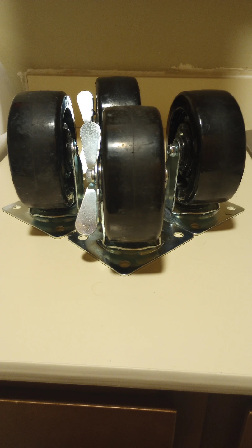 Cast wheels for Ultra HD Seville Classic cabinets, or universal