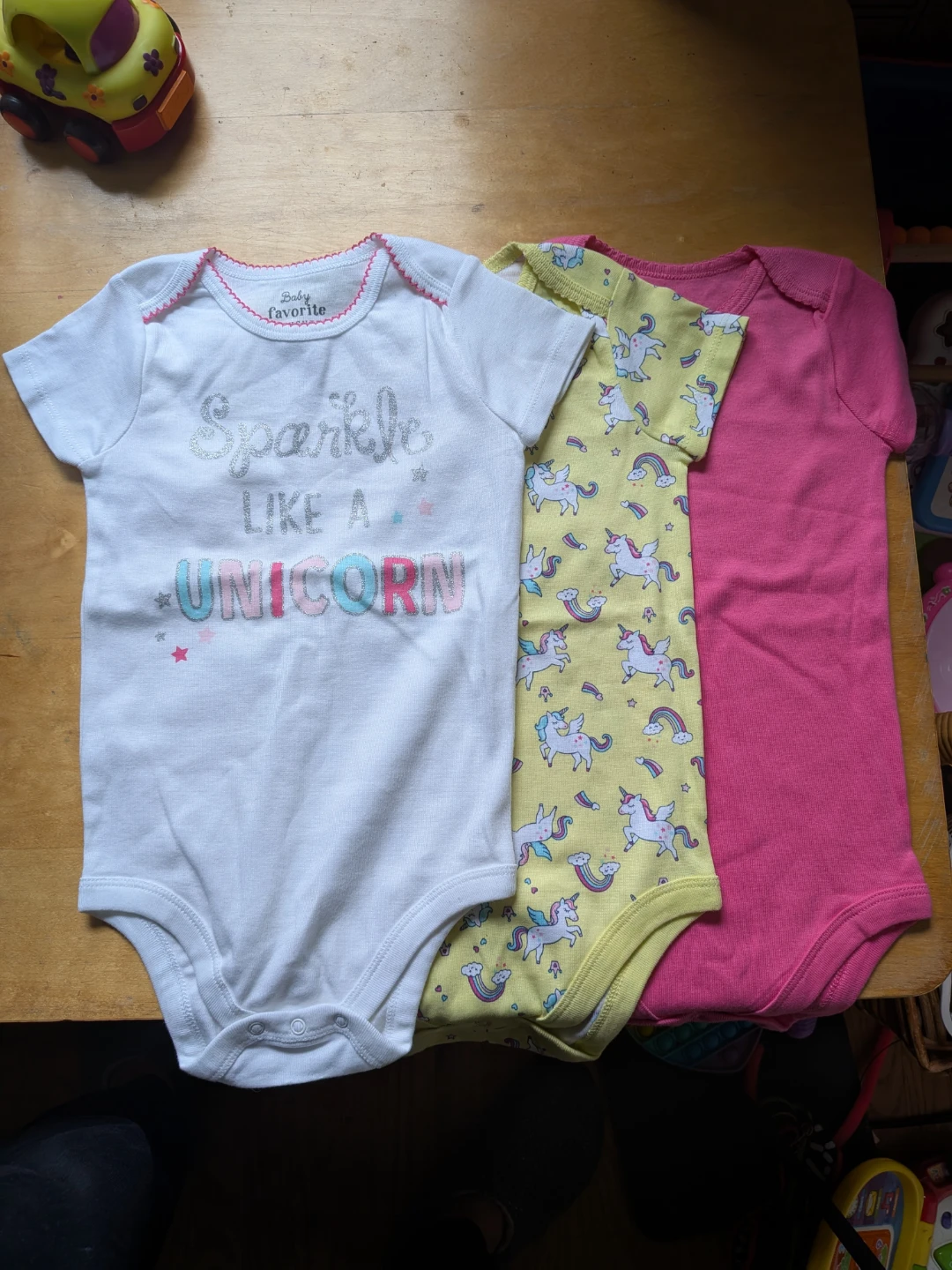 6 Baby girl onesies Brand New 18-24months