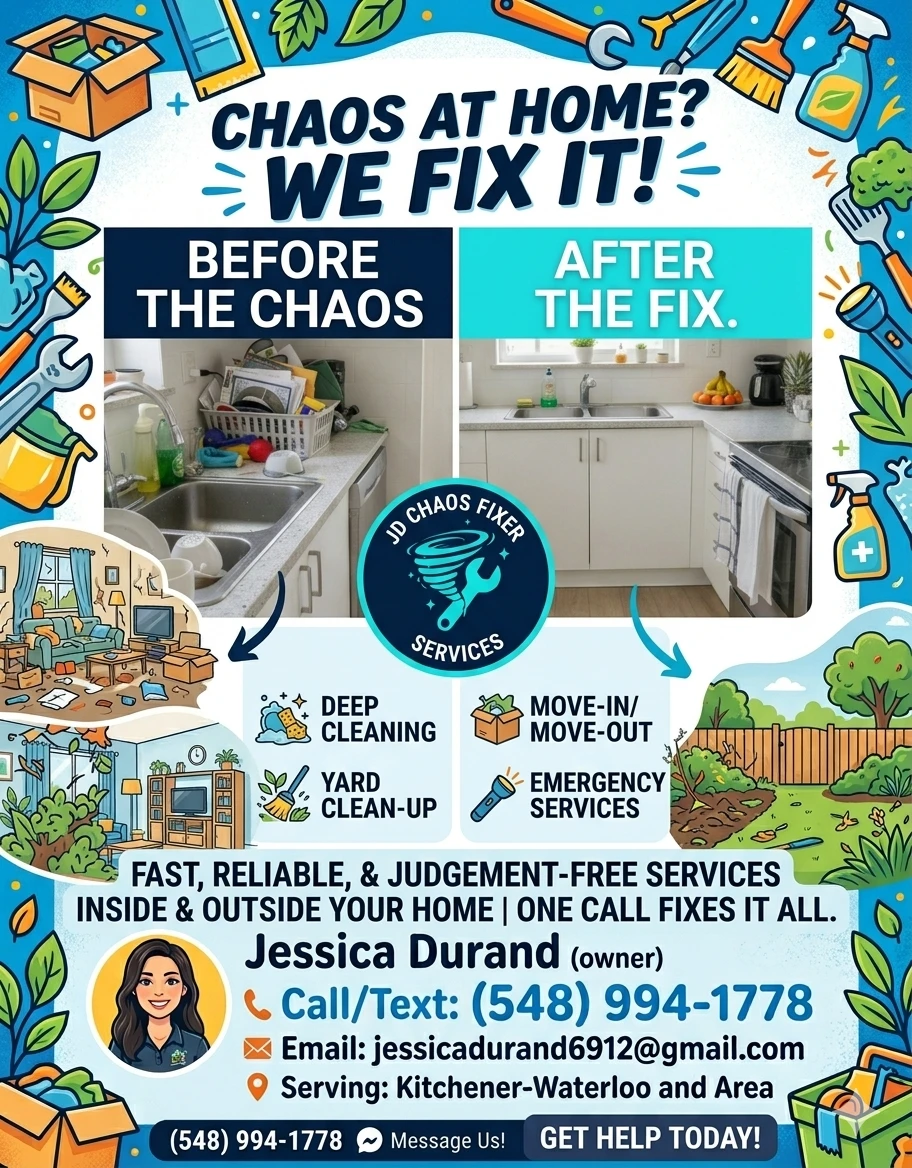 JD Chaos Fixer Services 🌱