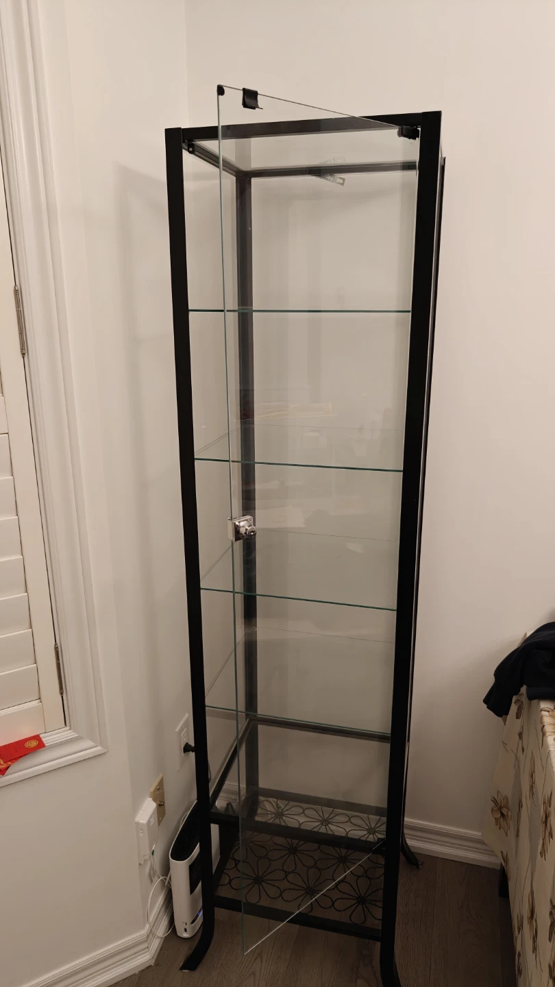 IKEA Blaliden Glass Display Cabinet - photo 2