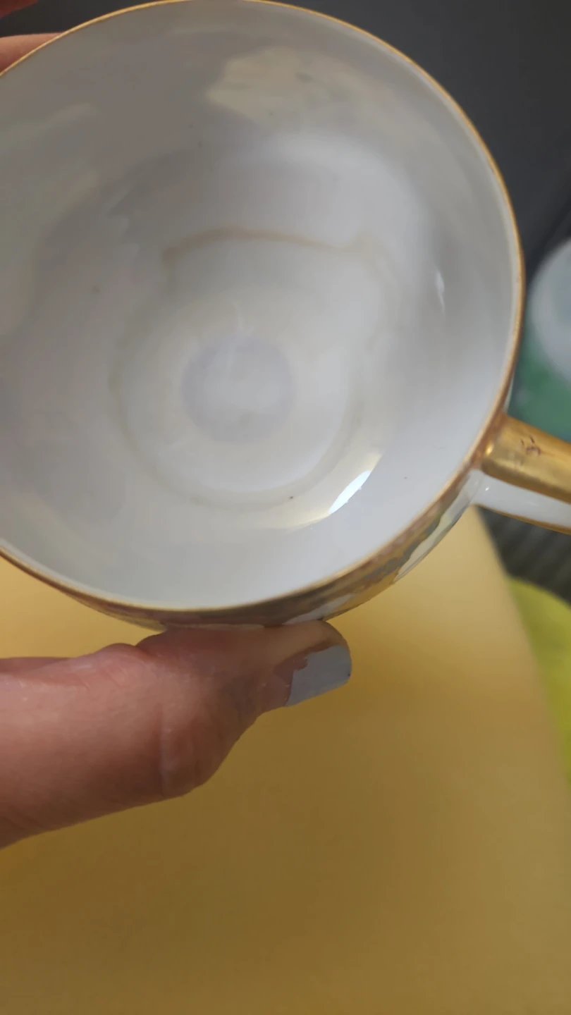Vintage Porcelain Tea Cup and Saucer Set - photo 3
