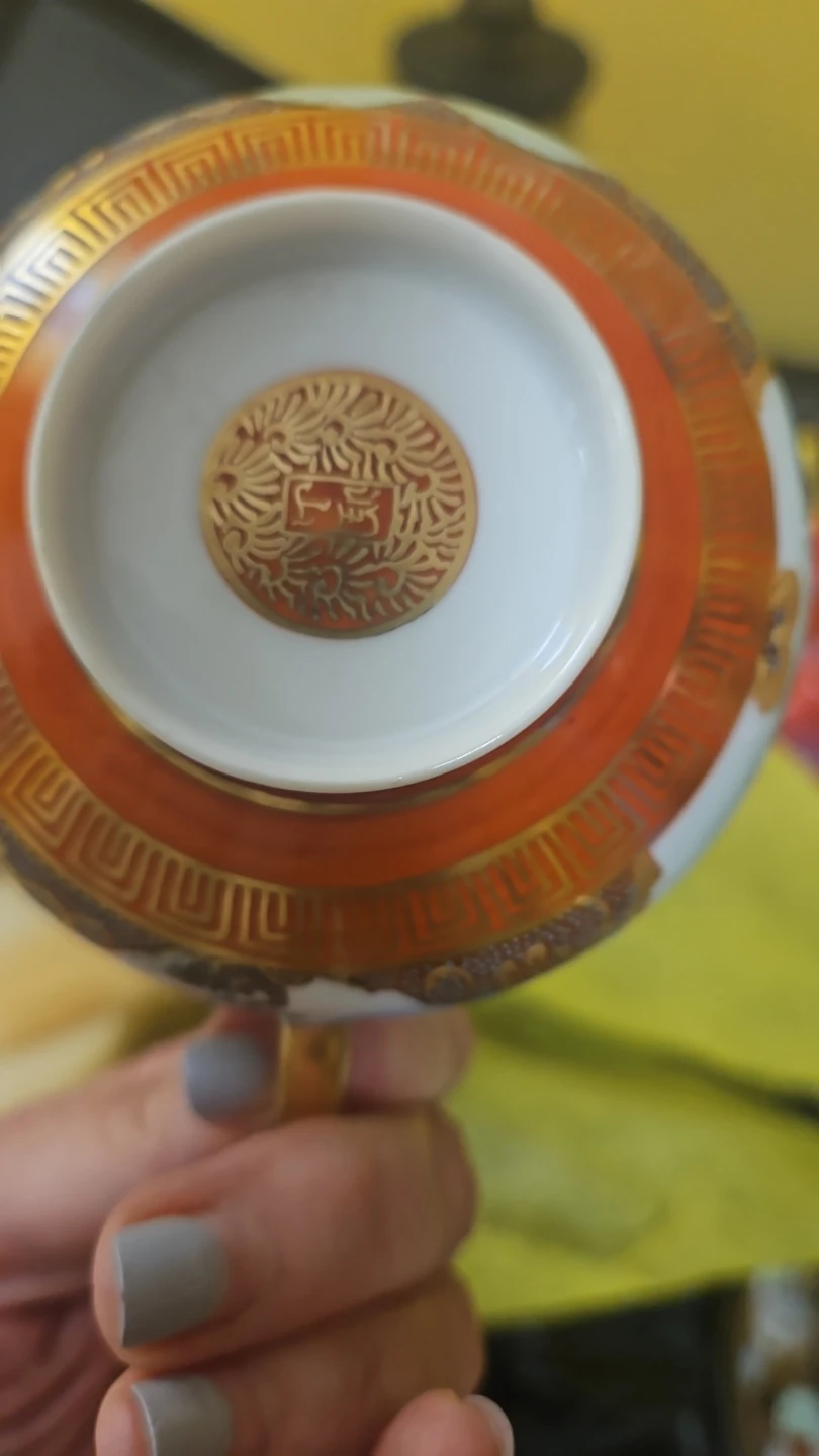 Vintage Porcelain Tea Cup and Saucer Set - photo 4
