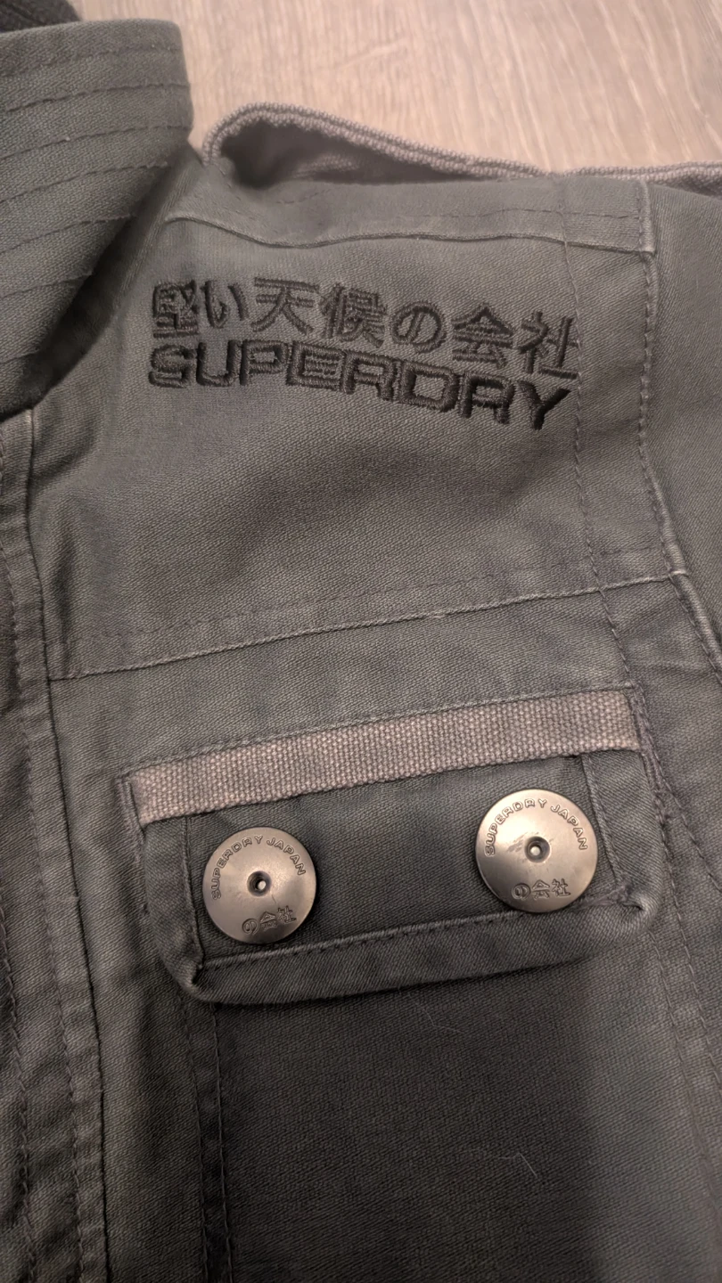 Superdry Women's Jacket - Grey/green - Size S - photo 3