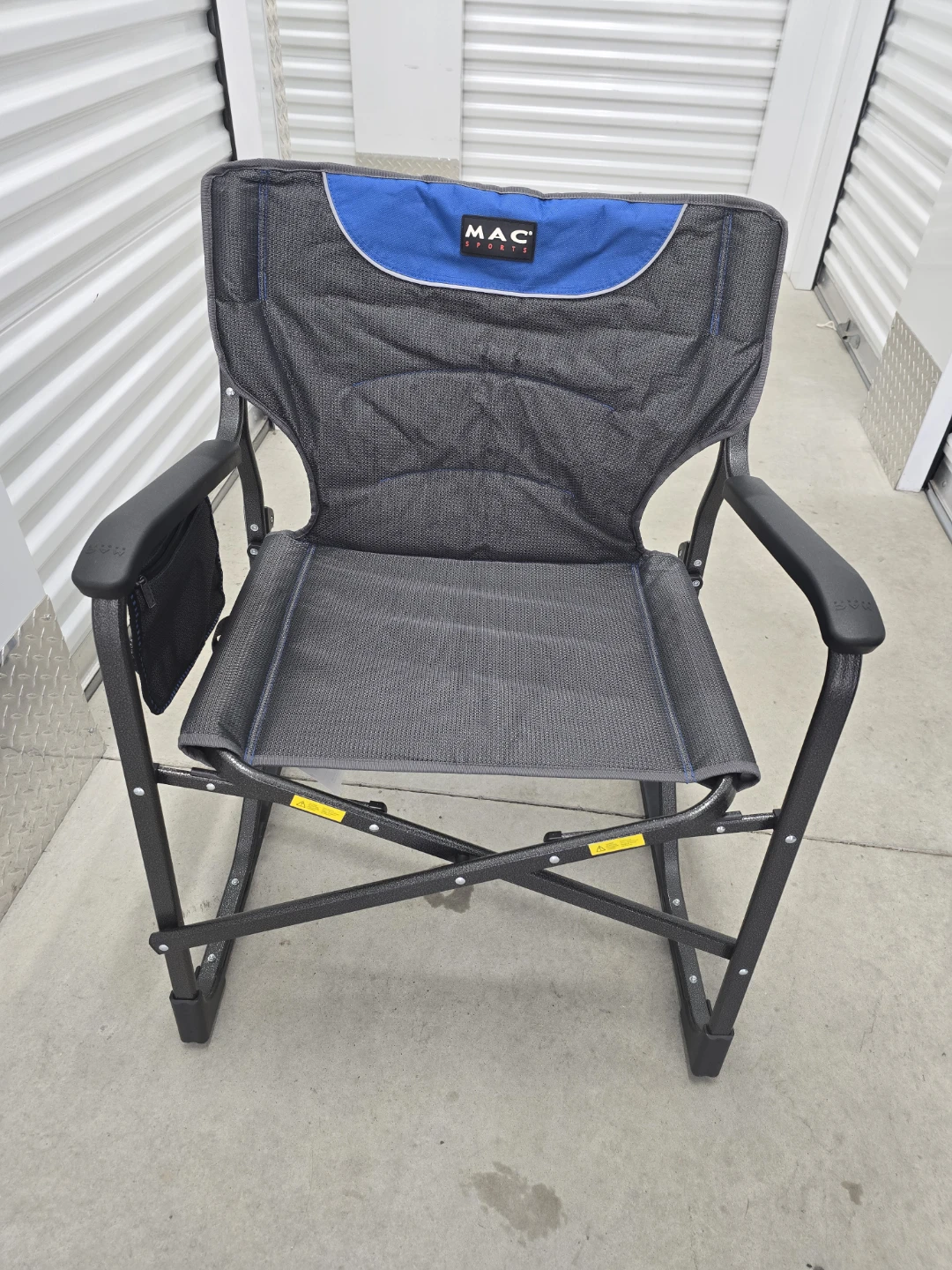 Mac Sports Camp Rock N Lock Director Camping Chair  Chair