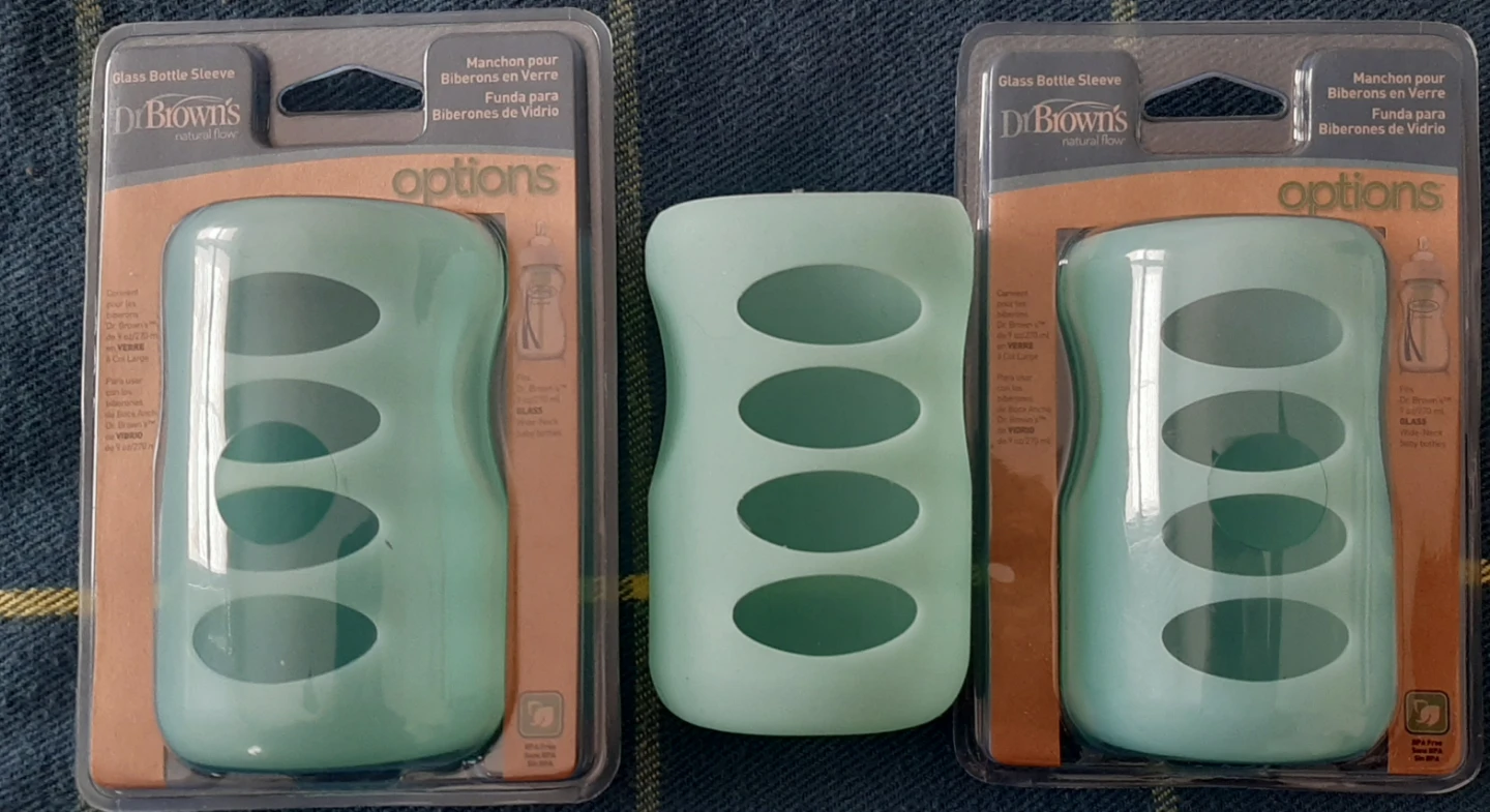 Dr. Brown's Natural Flow Glass Bottle Sleeve (3-Pack)