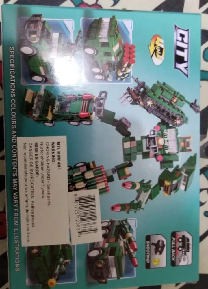 City Building Blocks Toy Set