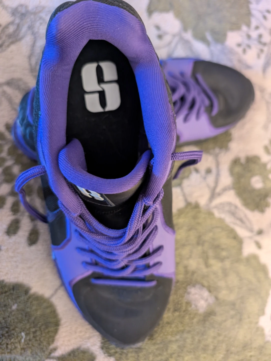 CUSTOM SABRINA 2 Nike Basketball Shoes - Purple/Black 12M - photo 2