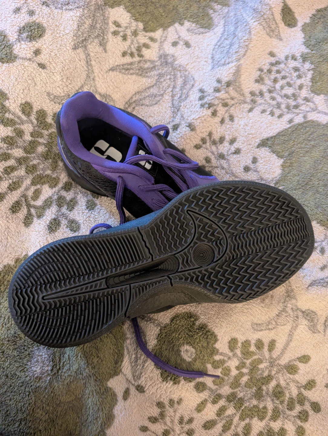 CUSTOM SABRINA 2 Nike Basketball Shoes - Purple/Black 12M - photo 5