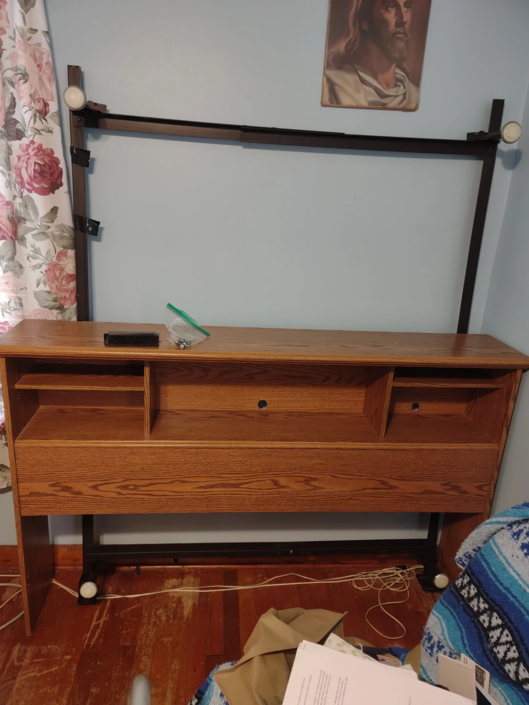 Full size bed frame - photo 2