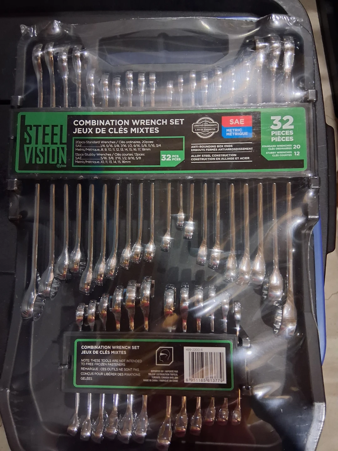 32 Piece Combination Wrench Set