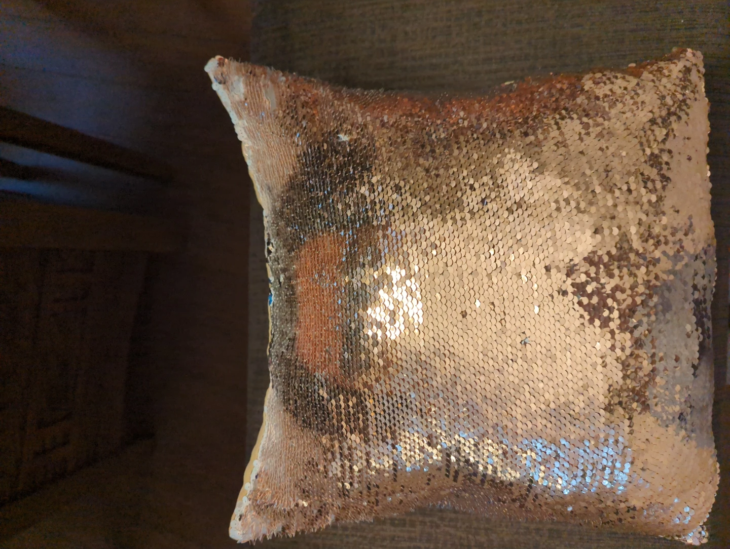 Harry Styles Sequin Pillow - photo 3
