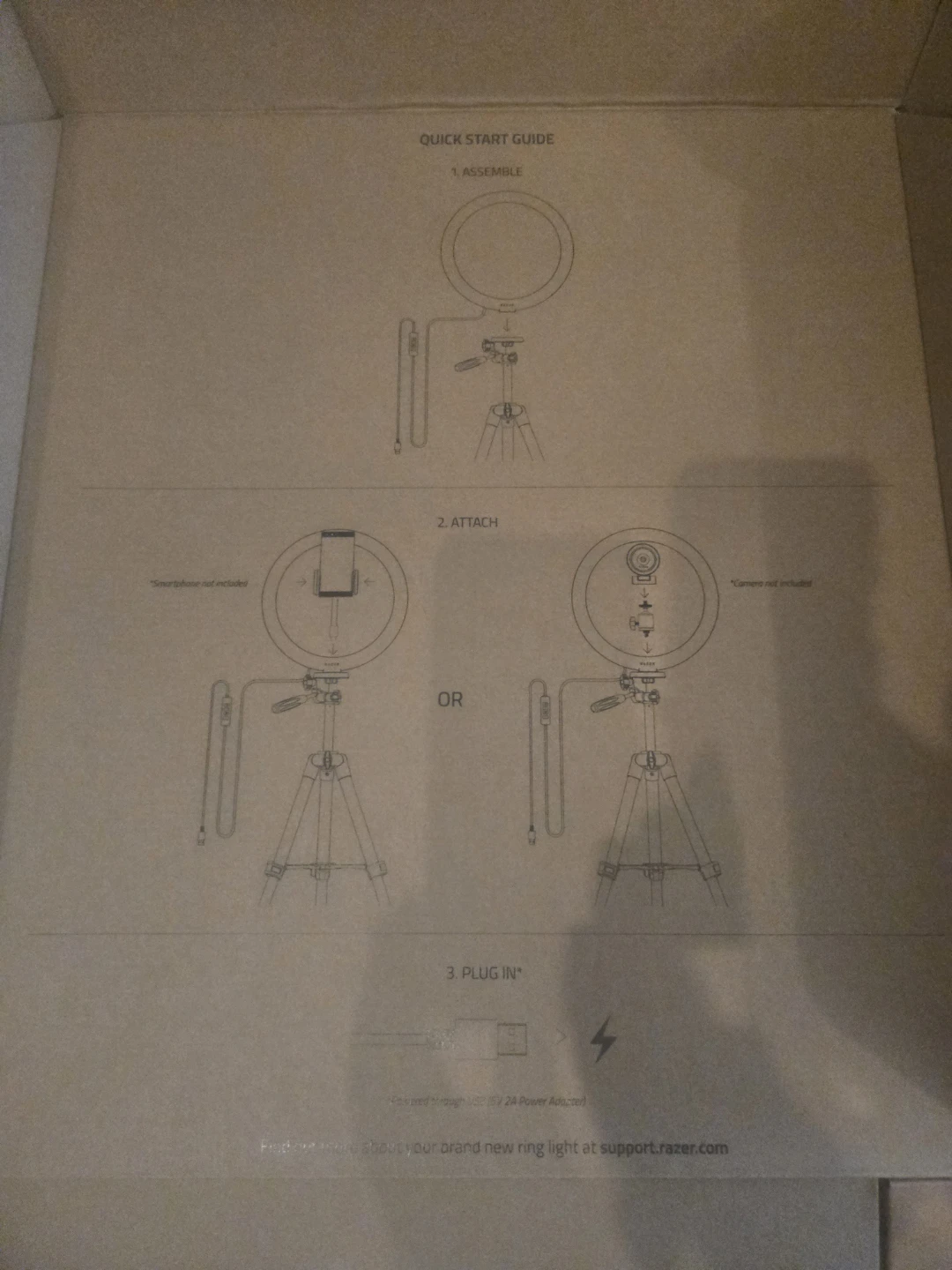 Razer Ring Light - 12" USB LED Ring Light - photo 3