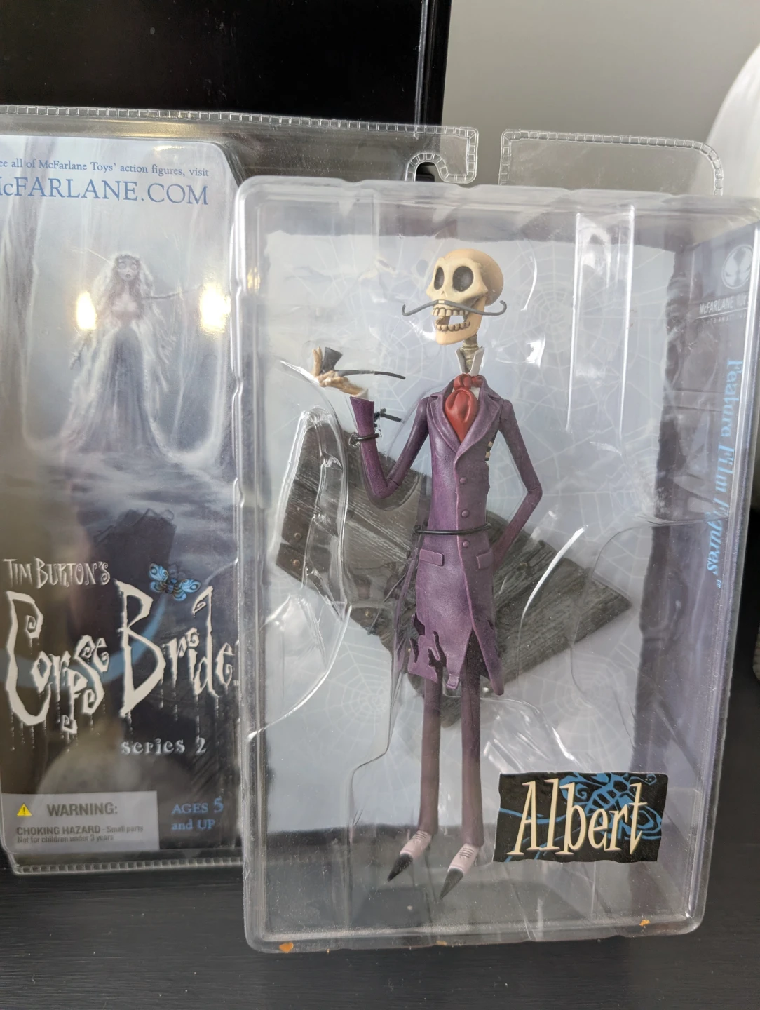 Discontinued McFarlane's Tim Burton's Corpse Bride (2006).