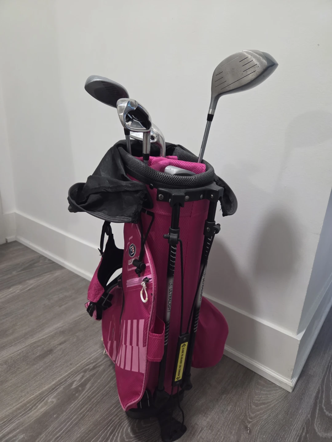 U.S. Kids Golf Ultralight 5 Club Stand Bag Set - photo 2