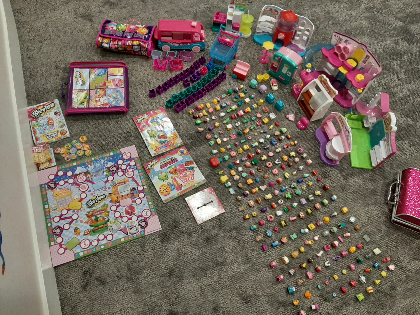 Shopkins Toy Collection with Playsets and Figures