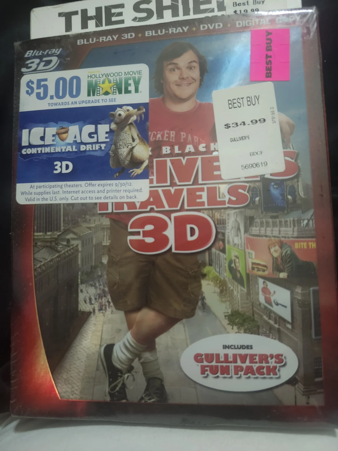 Ice Age: Continental Drift Blu-ray 3D + Blu-ray + DVD