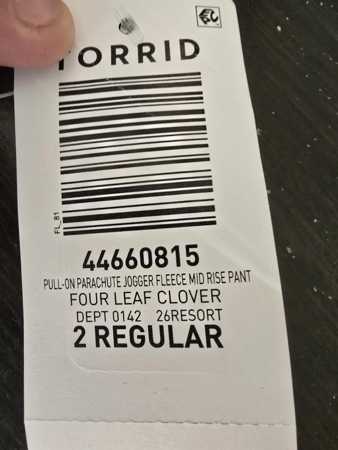 Torrid Fleece Jogger Pants - Size 2 Regular - photo 3