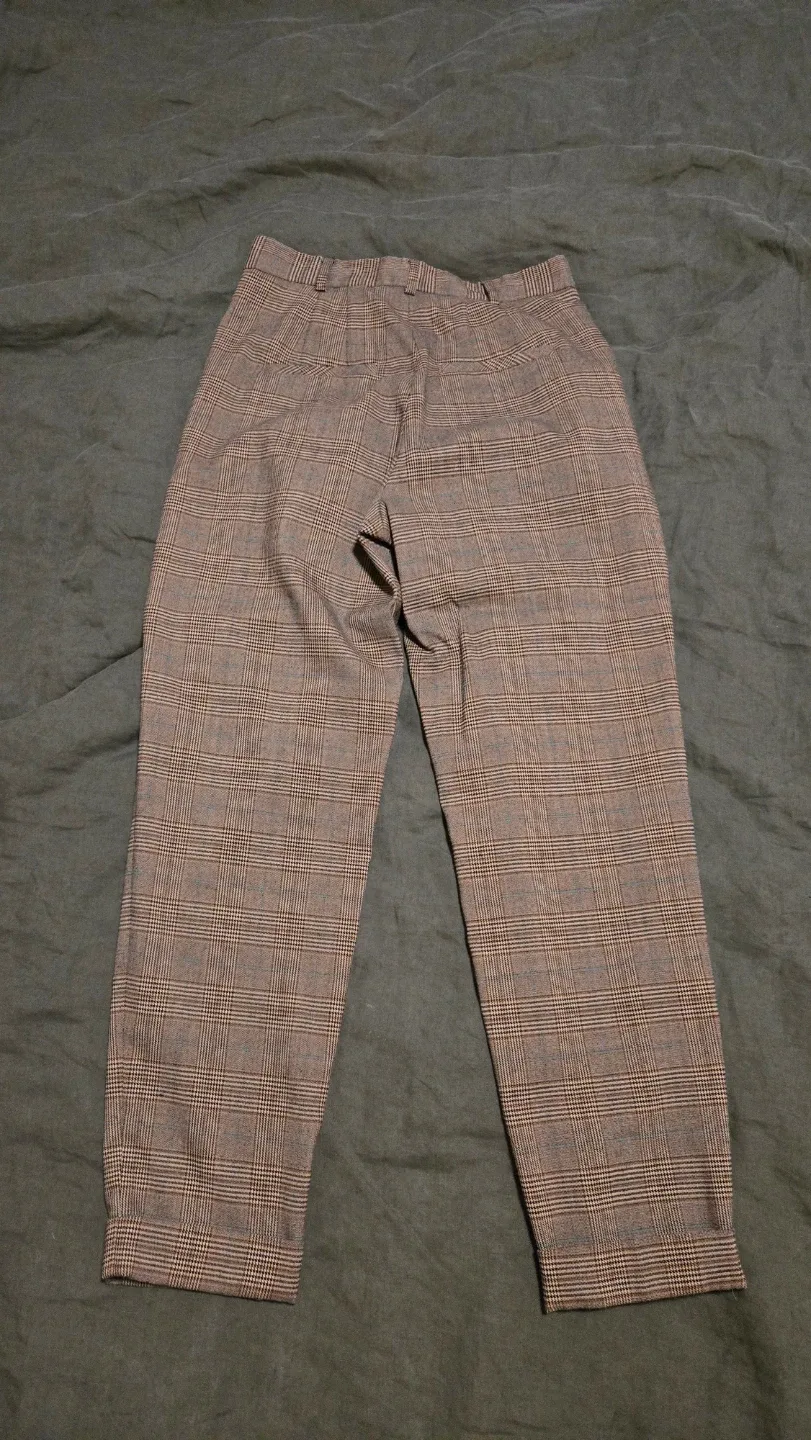 RW&CO. Plaid Trousers - Size 4 - photo 2