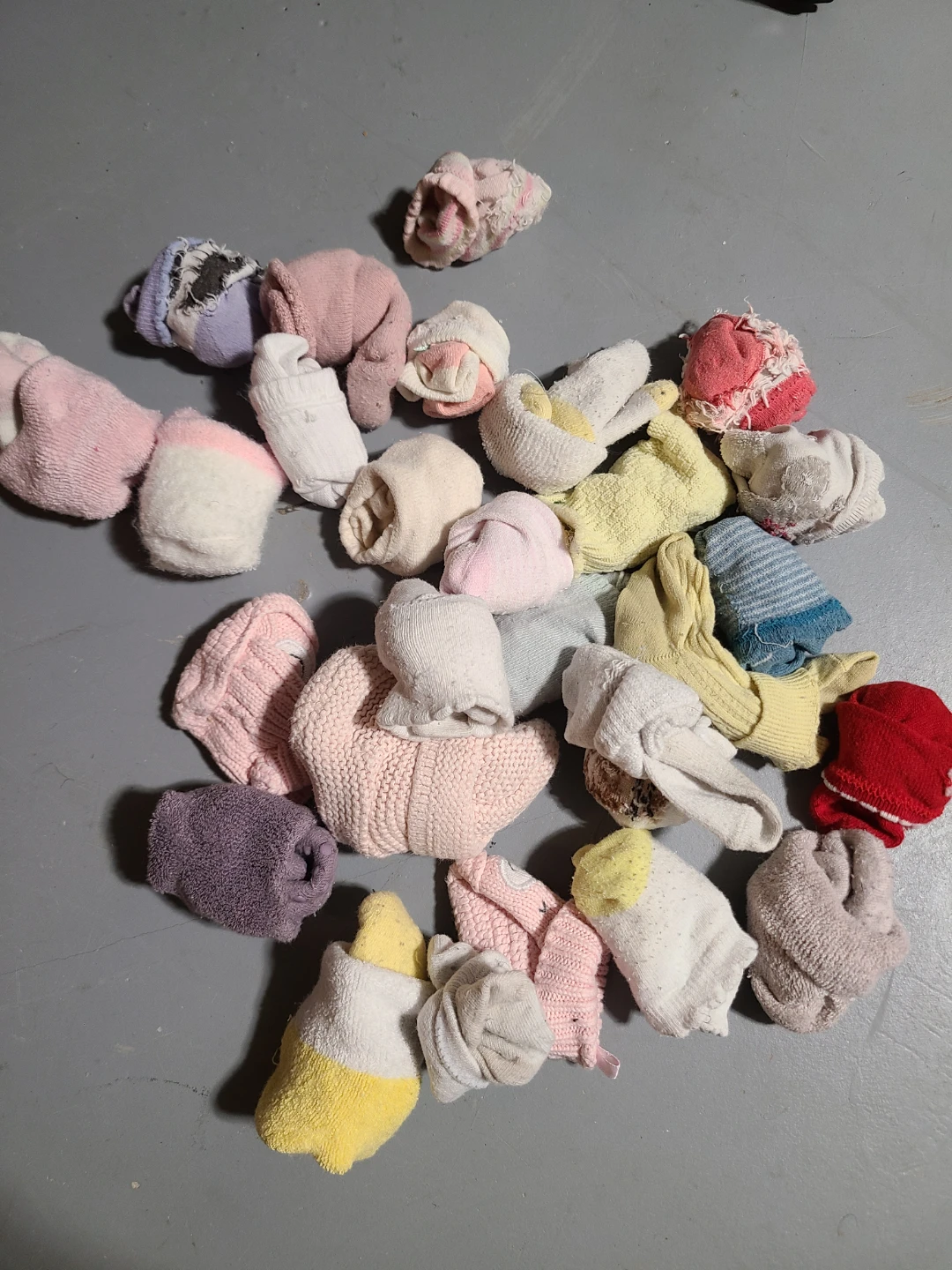 Assorted Baby Girl Socks - 0-12 months
