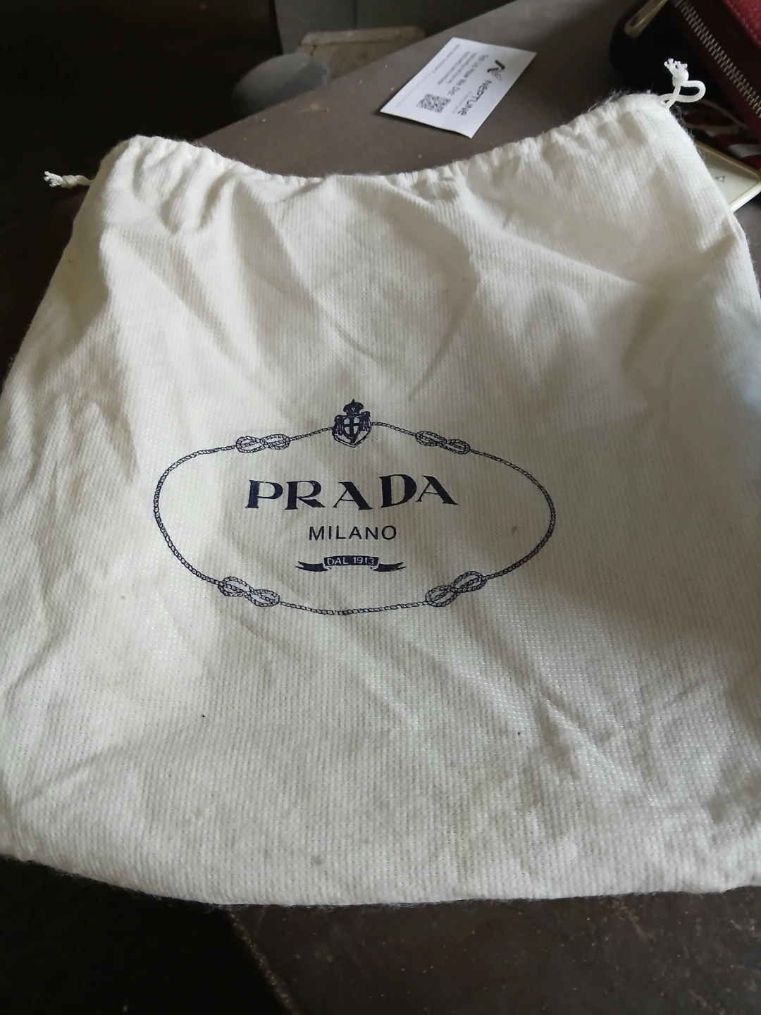 Prada Snake Print Shoulder Bag with Dust Bag - photo 2