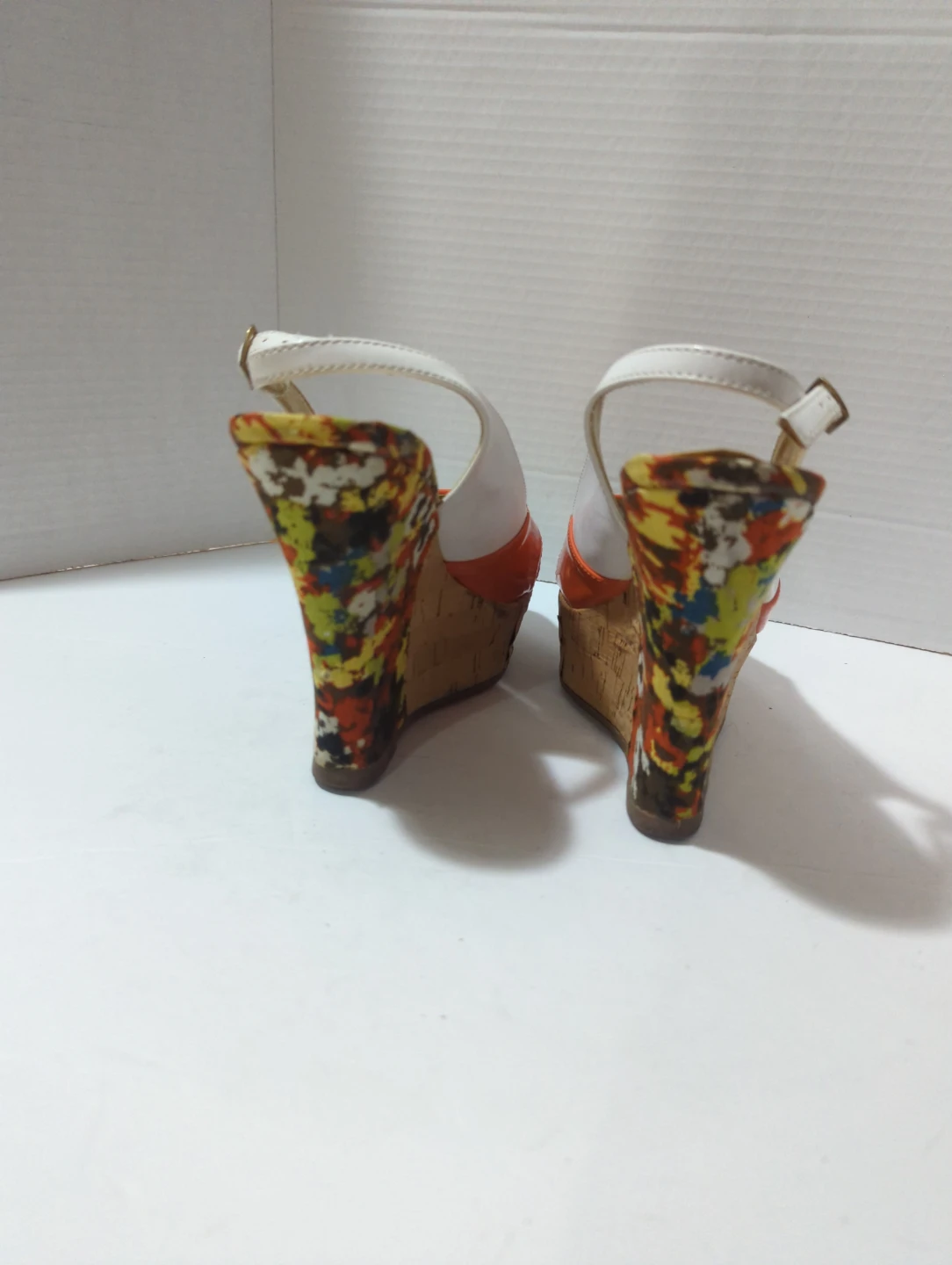 Club Couture Wedge Sandals Orange - photo 4