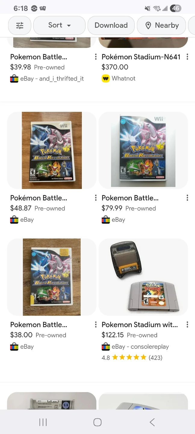 Wii Pokemon Battle Revolution