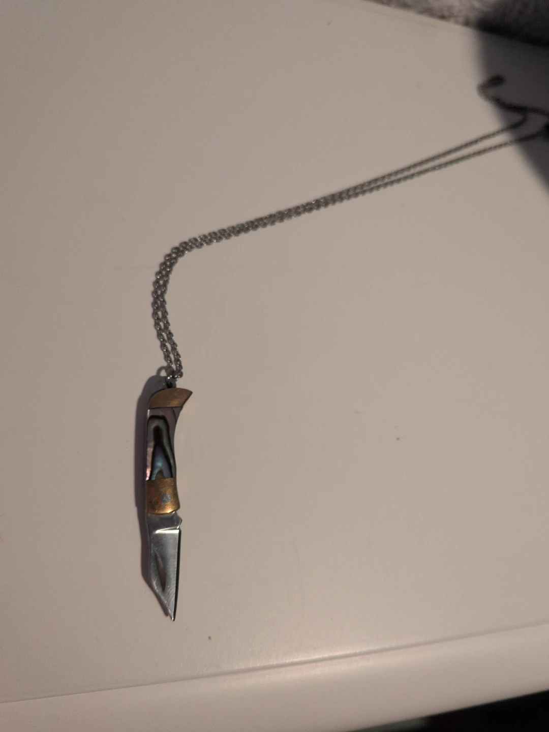 Knife Pendant Necklace - photo 2