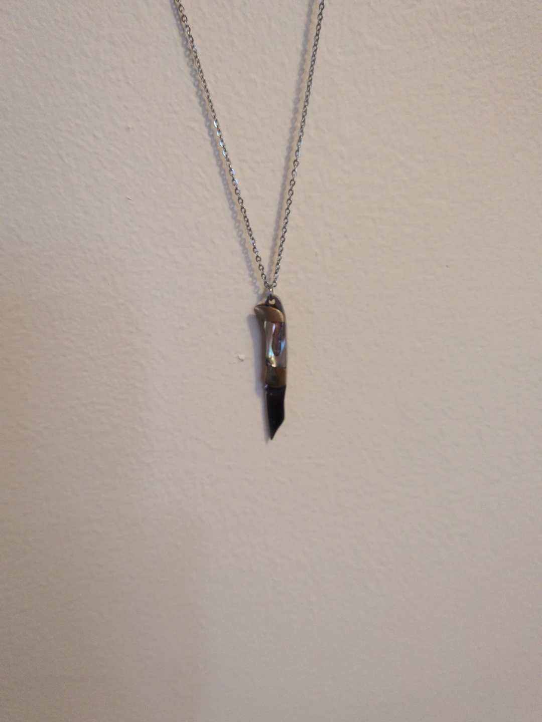 Knife Pendant Necklace - photo 3