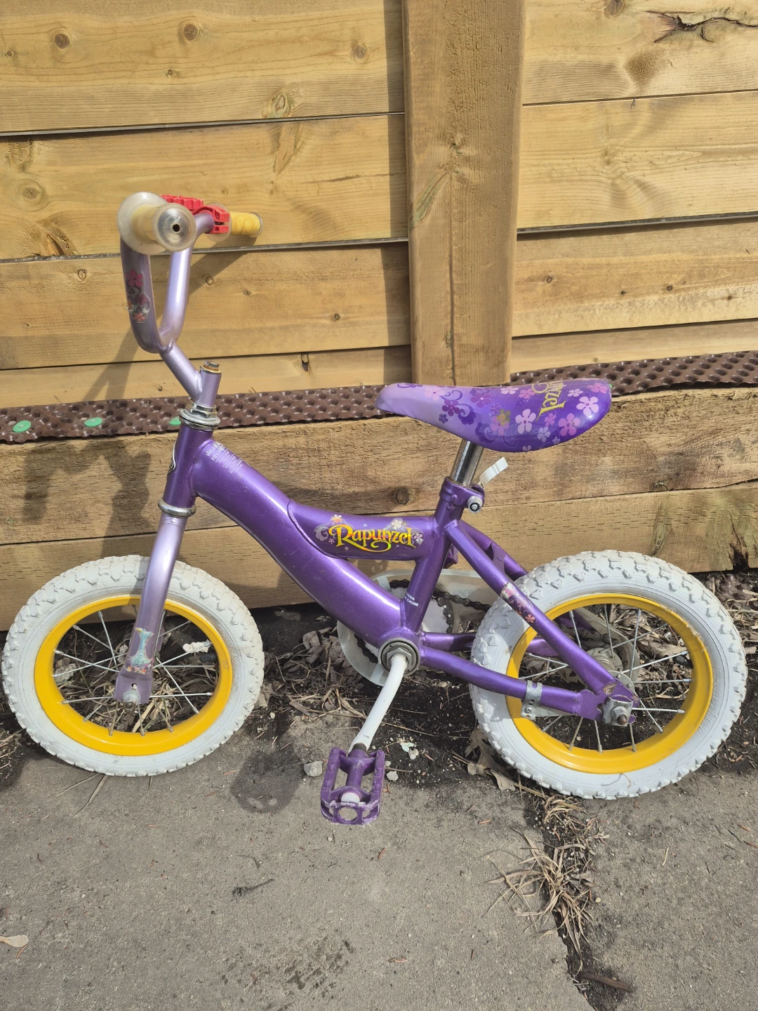 Kids Purple Princess Bicycle