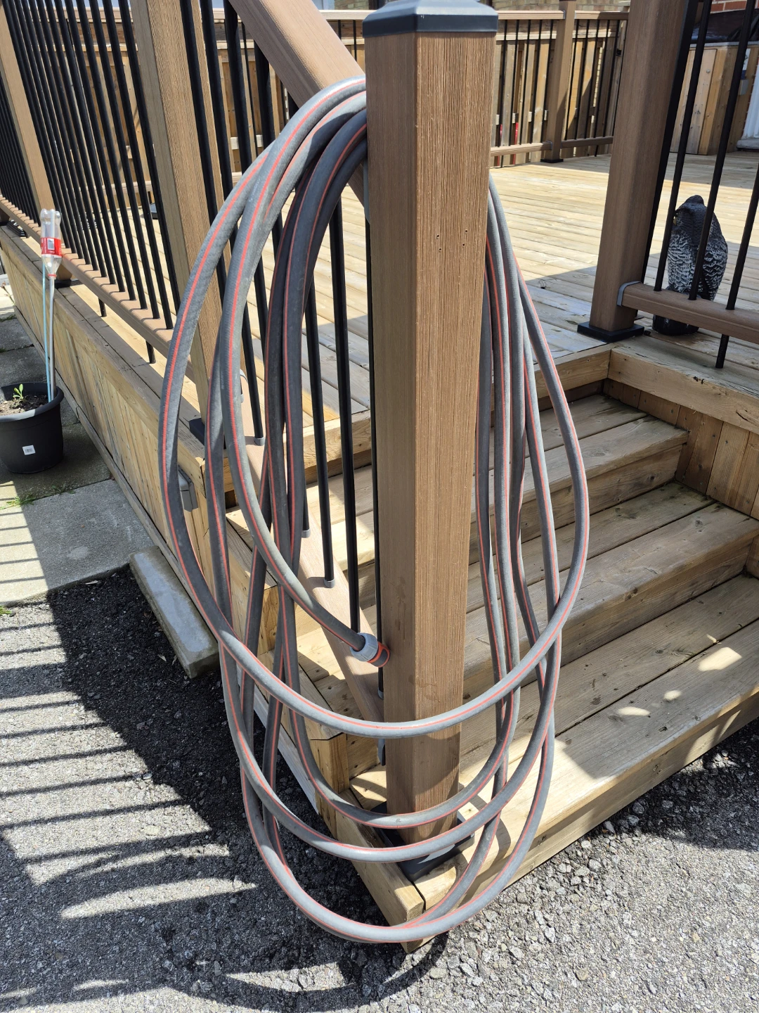 Green Garden Hose