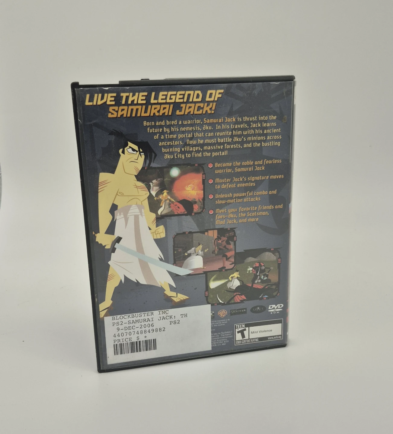 Samurai Jack: The Shadow of Aku - PlayStation 2 Game - photo 3