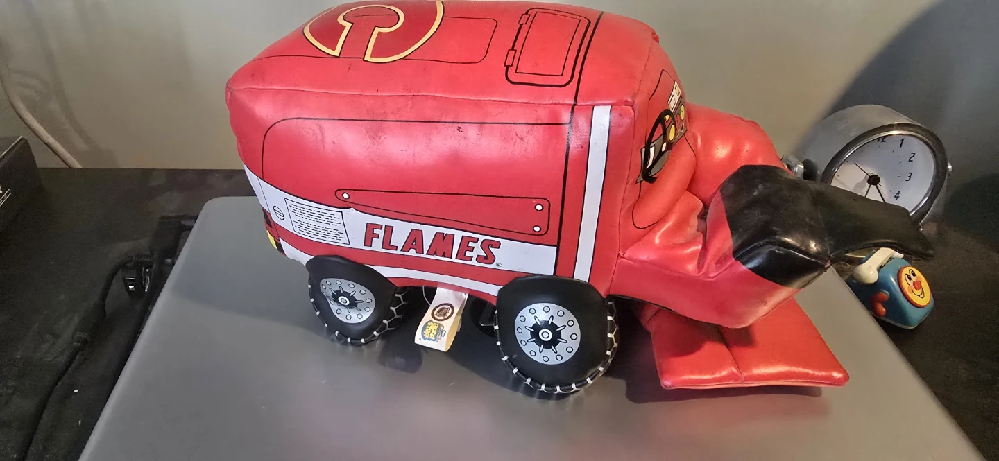 Calgary Flames Plush Zamboni - photo 3