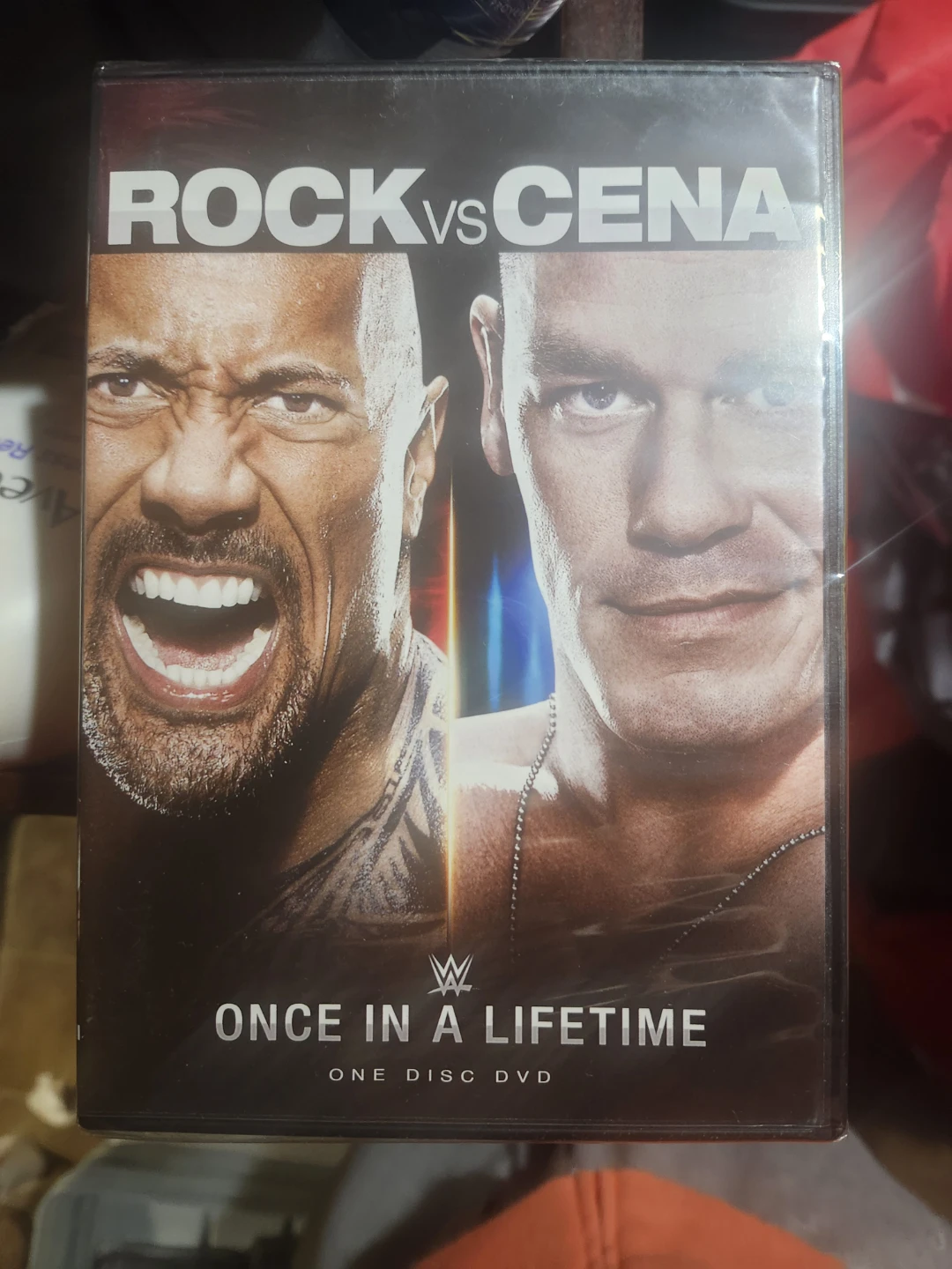 WWE Rock vs. Cena Once in a Lifetime DVD