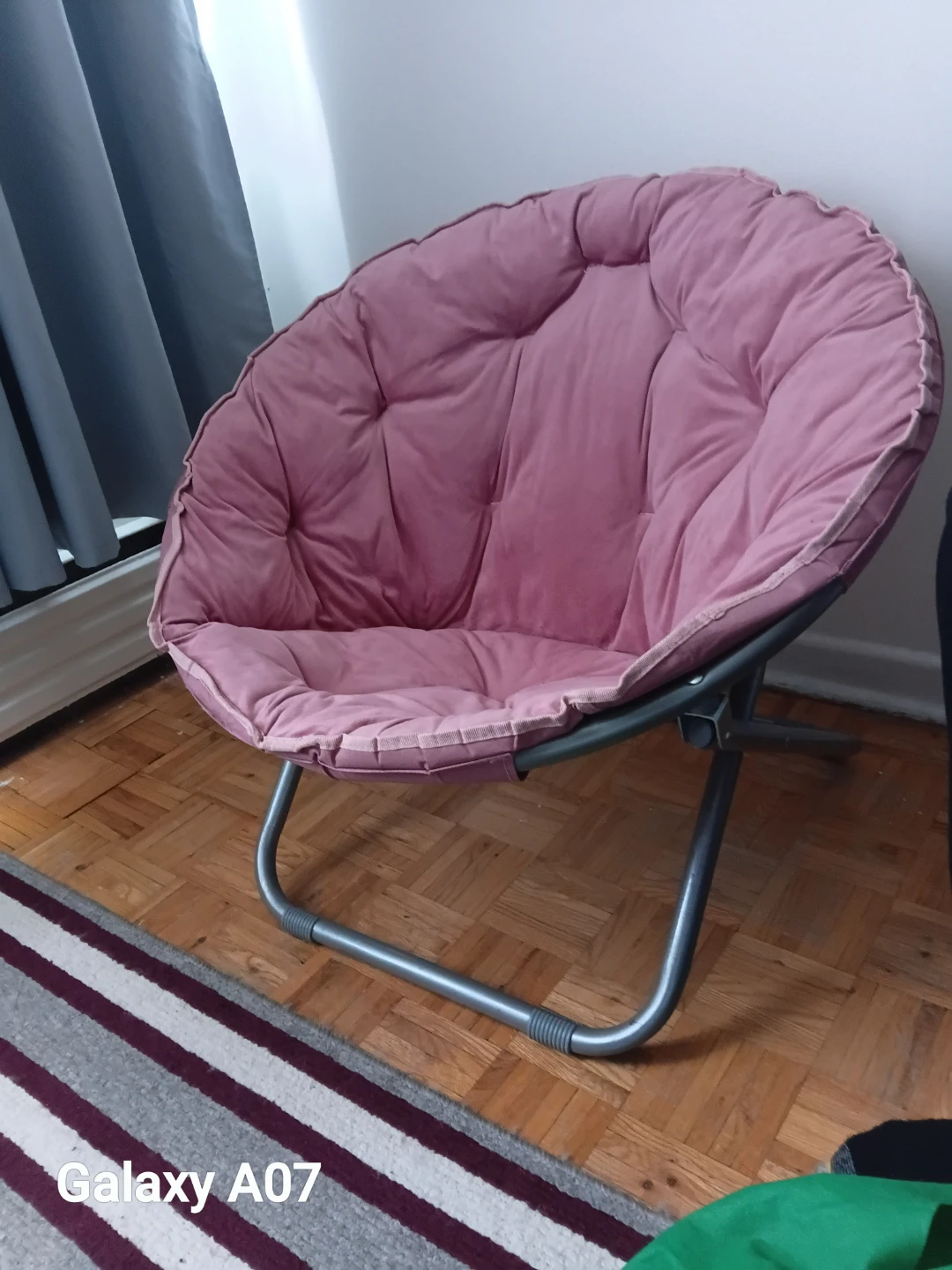 Pink Saucer Chair