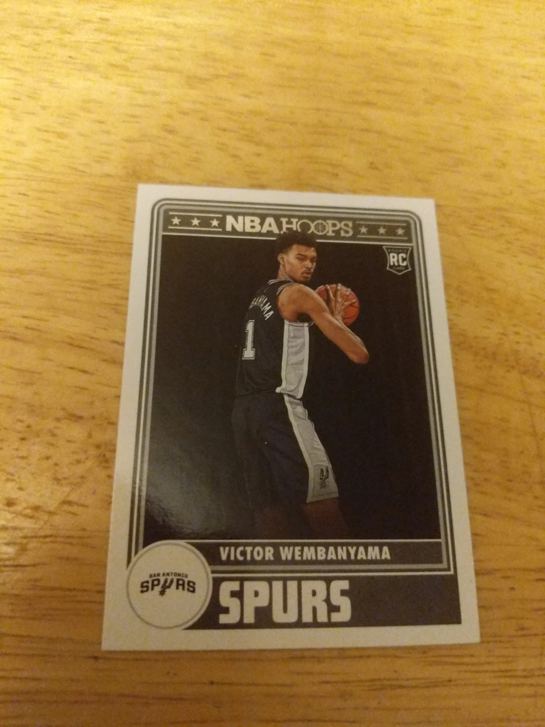 2023-24 NBA Hoops Victor Wembanyama RC Rookie Card