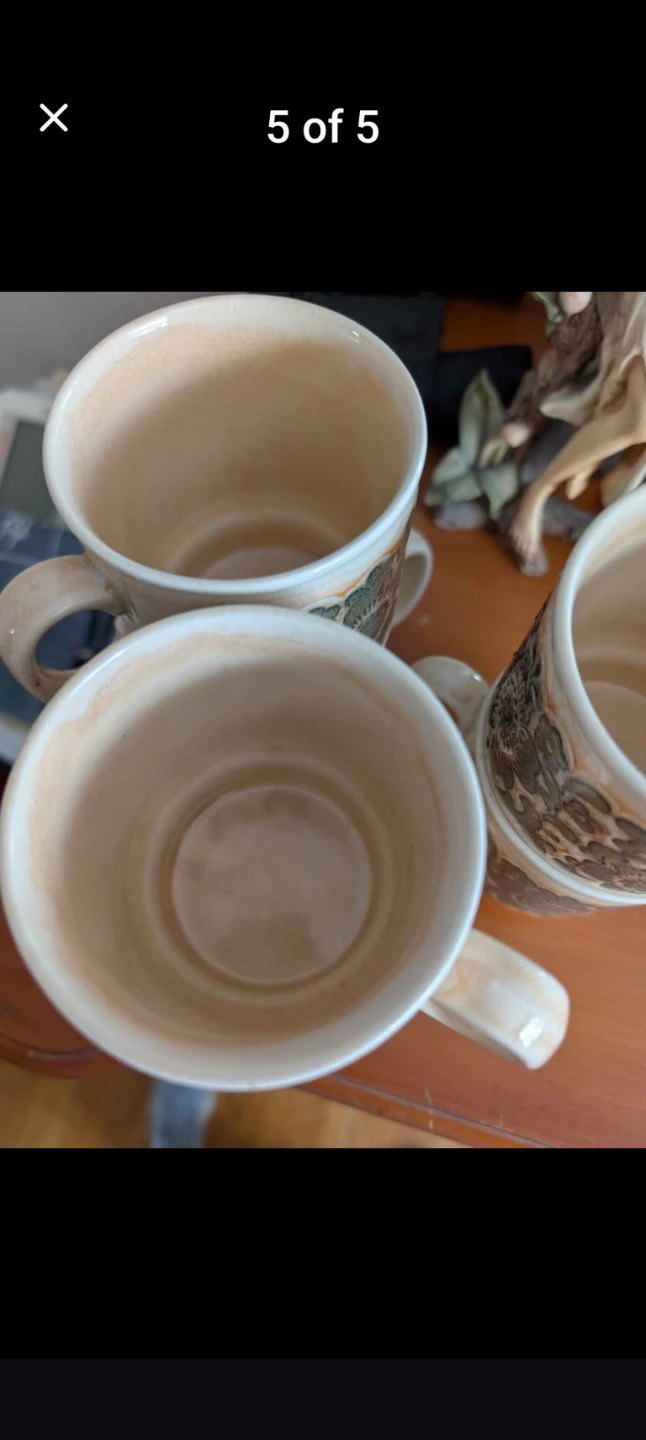 Set of 6 Vintage Mugs - Made in England - photo 4