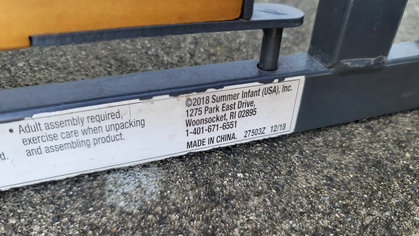 Summer Infant Decorative Wood and Metal Pressure Mounted Gate - photo 5