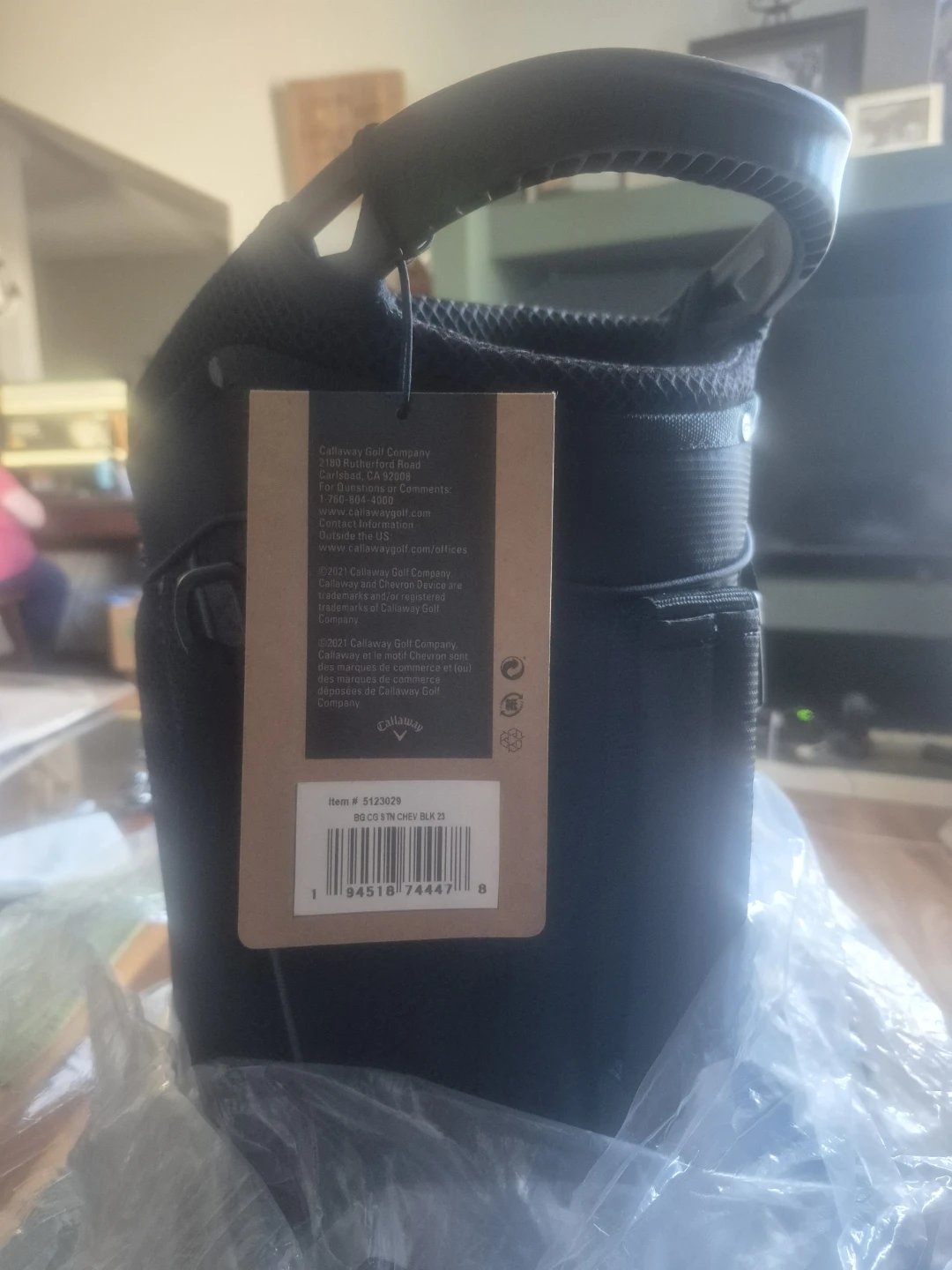 Callaway Chev Black Golf Bag