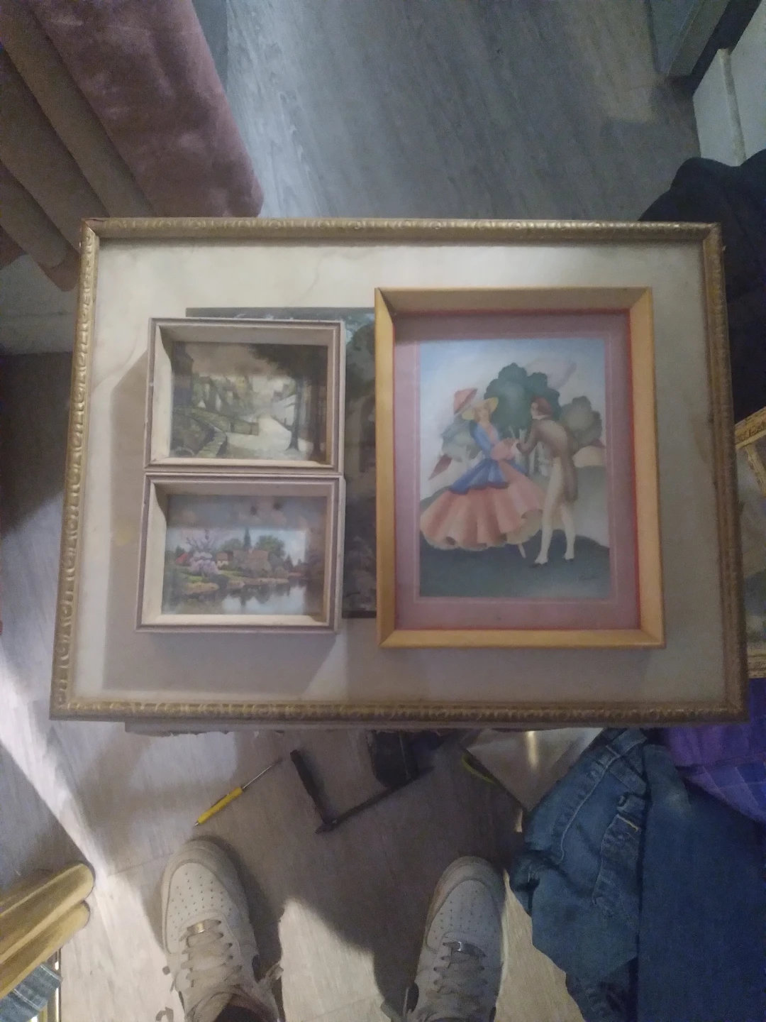 LOTS OF ANTIQUE COLLECTORS PAINTINGS & ANTIQUE COLLECTABLES - photo 3