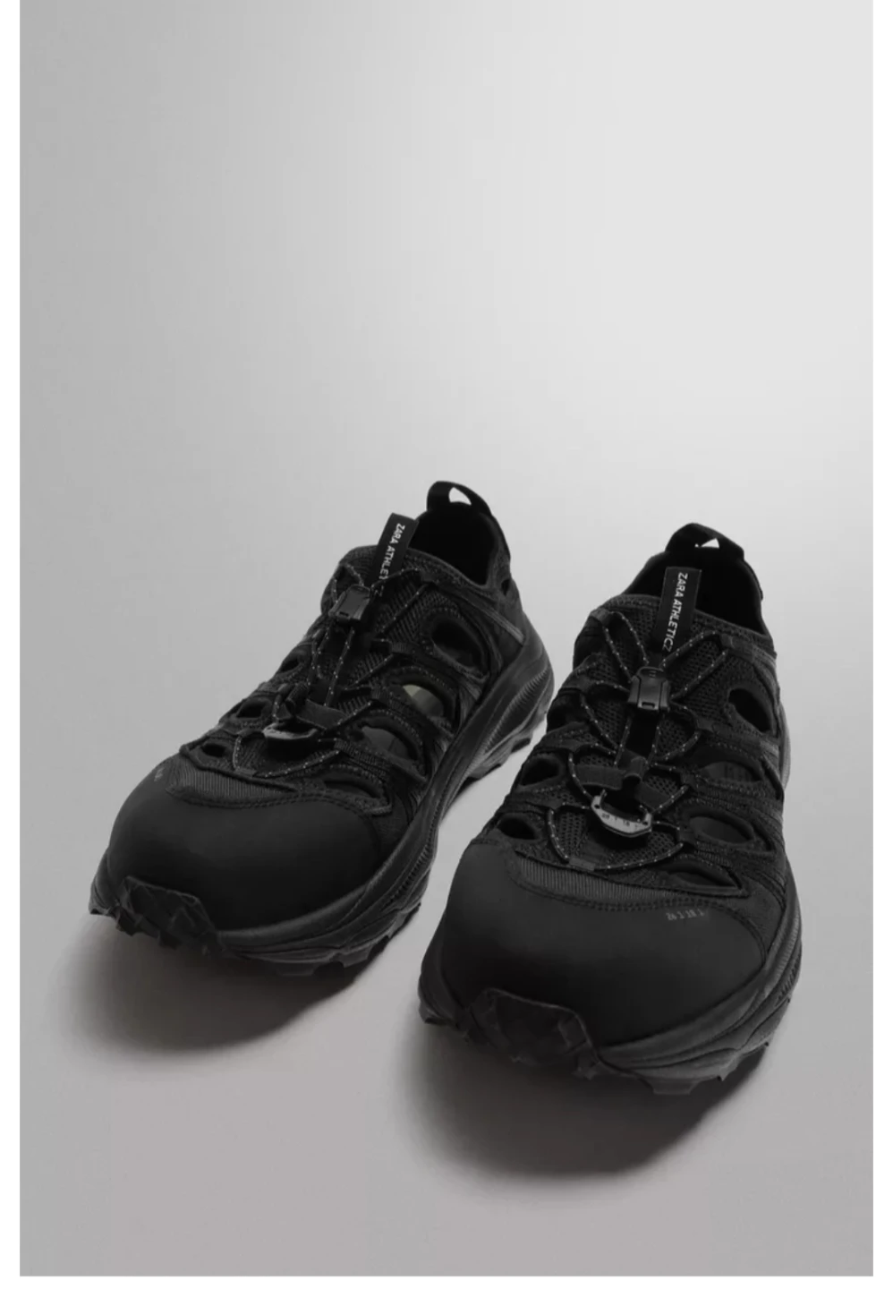 Zara  Man Athletic Black Sport Sandals - photo 4
