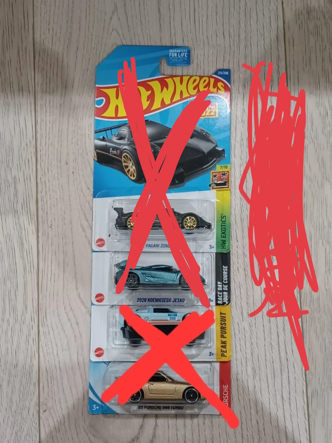 Hot Wheels 4-Car Pack