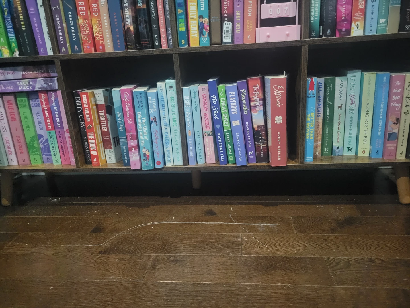 Rustic Brown 8-Cube Storage Shelf - photo 2