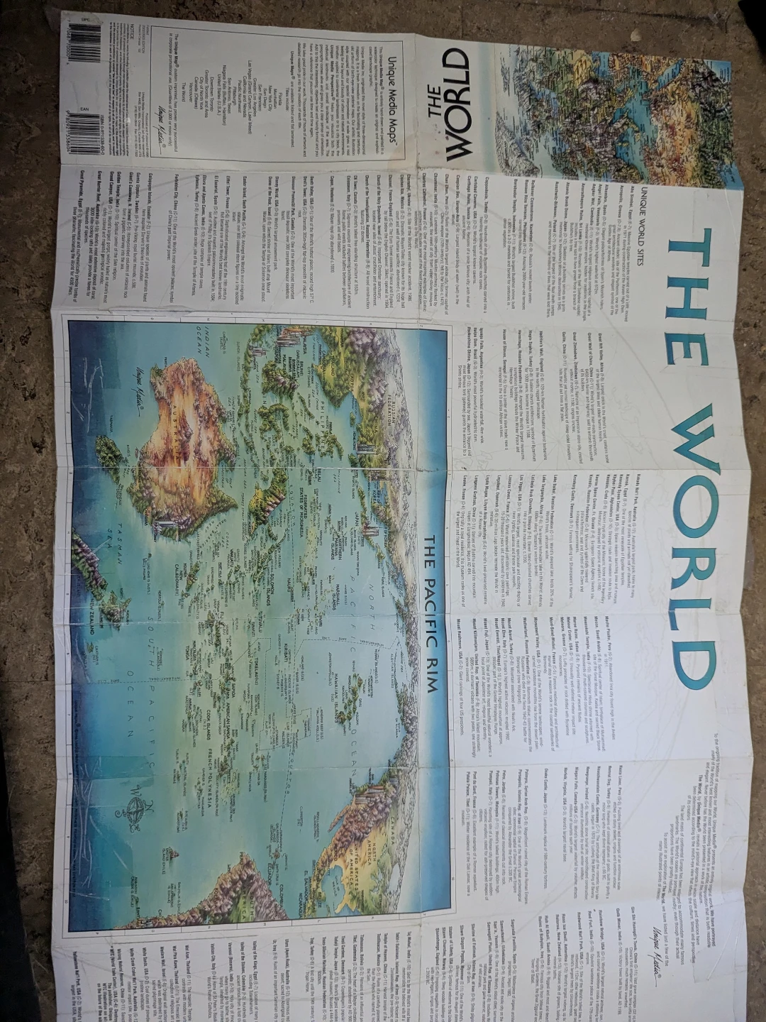 The World Unique Maps Map Poster - photo 4