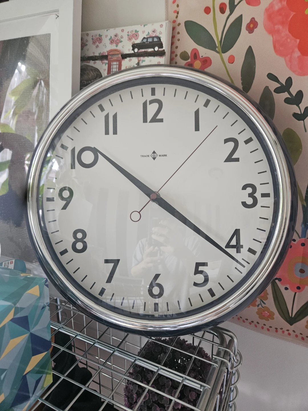 Trade Mark Analog Wall Clock