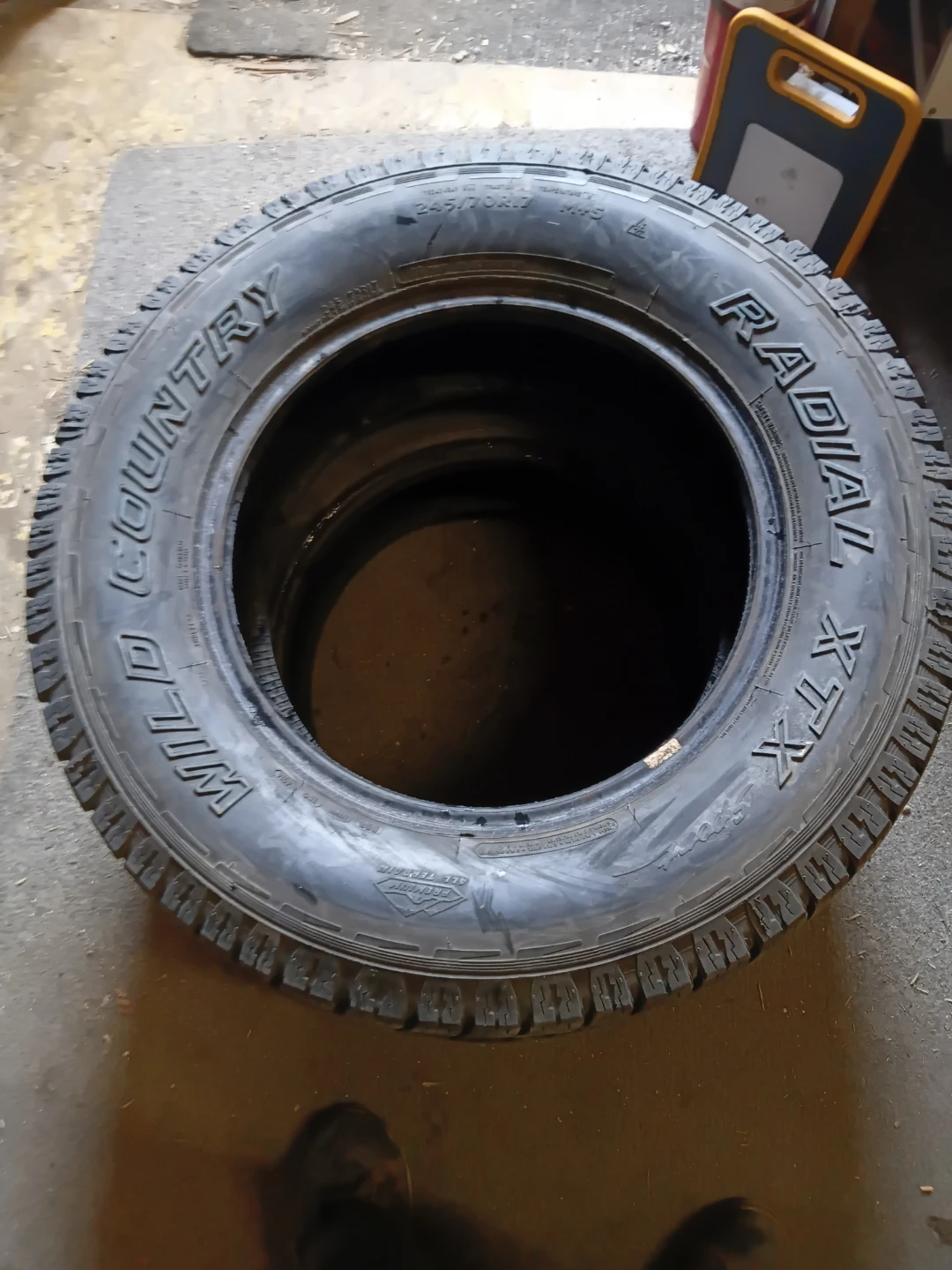 2 Wild Country Radial XTX Tire 245/70R17 - photo 4