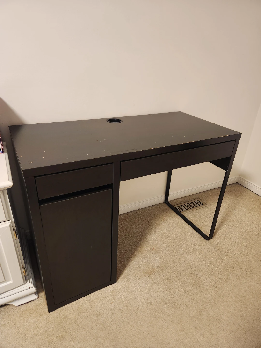 Black Ikea Desk - photo 2