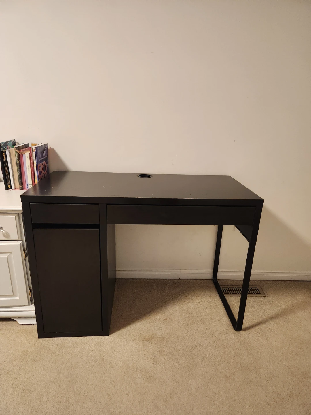 Black Ikea Desk