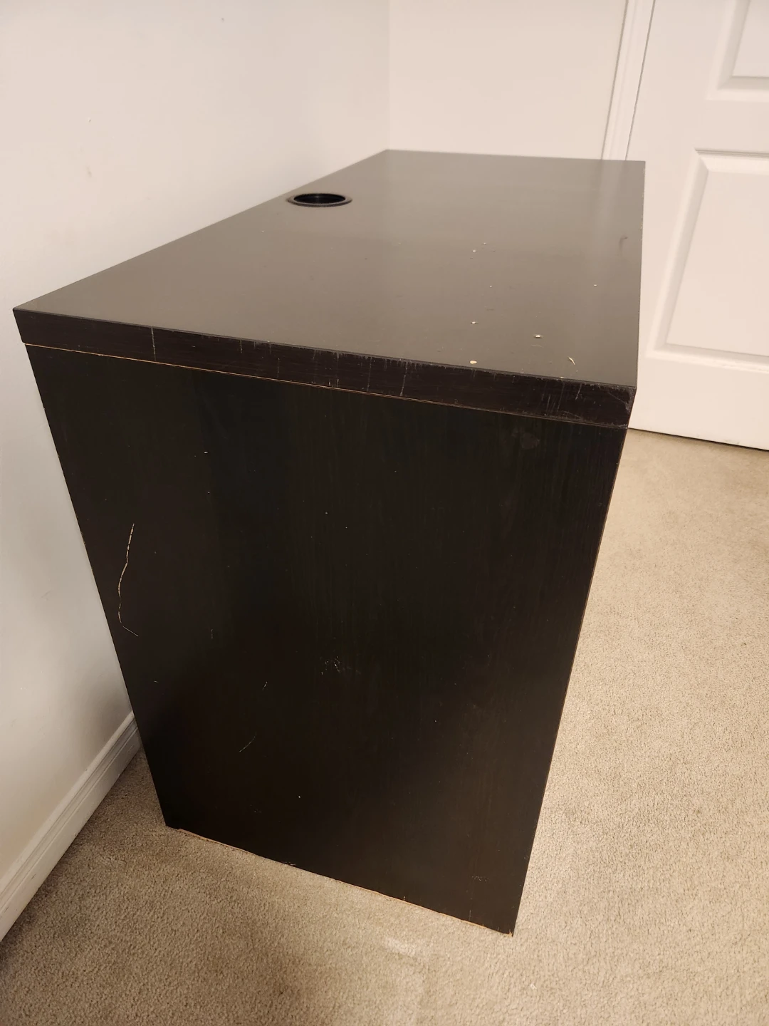 Black Ikea Desk - photo 5