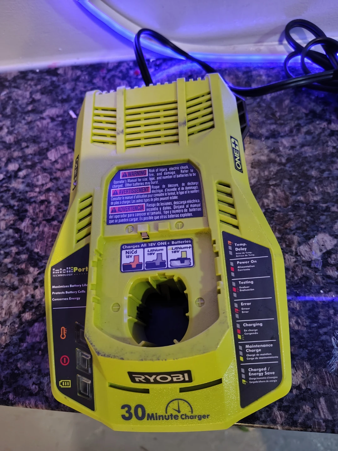 Ryobi 30 Minute Charger